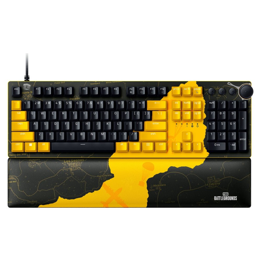 Razer Huntsman V2 RGB Optical Gaming Keyboard - PUBG: BATTLEGROUNDS Edition - لوحة مفاتيح Razer Huntsman V2 RGB Optical Gaming Keyboard - PUBG: BATTLEGROUNDS Edition - لوحة مفاتيح
