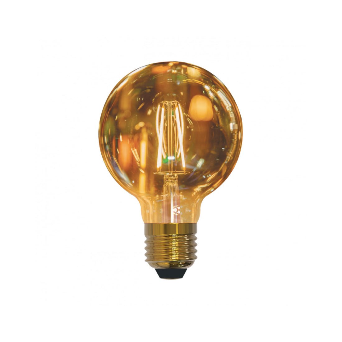 Muvit iO Smart E27/ 5W/470lm Globe Bulb - Amber - إضاءة - Store 974 | ستور ٩٧٤