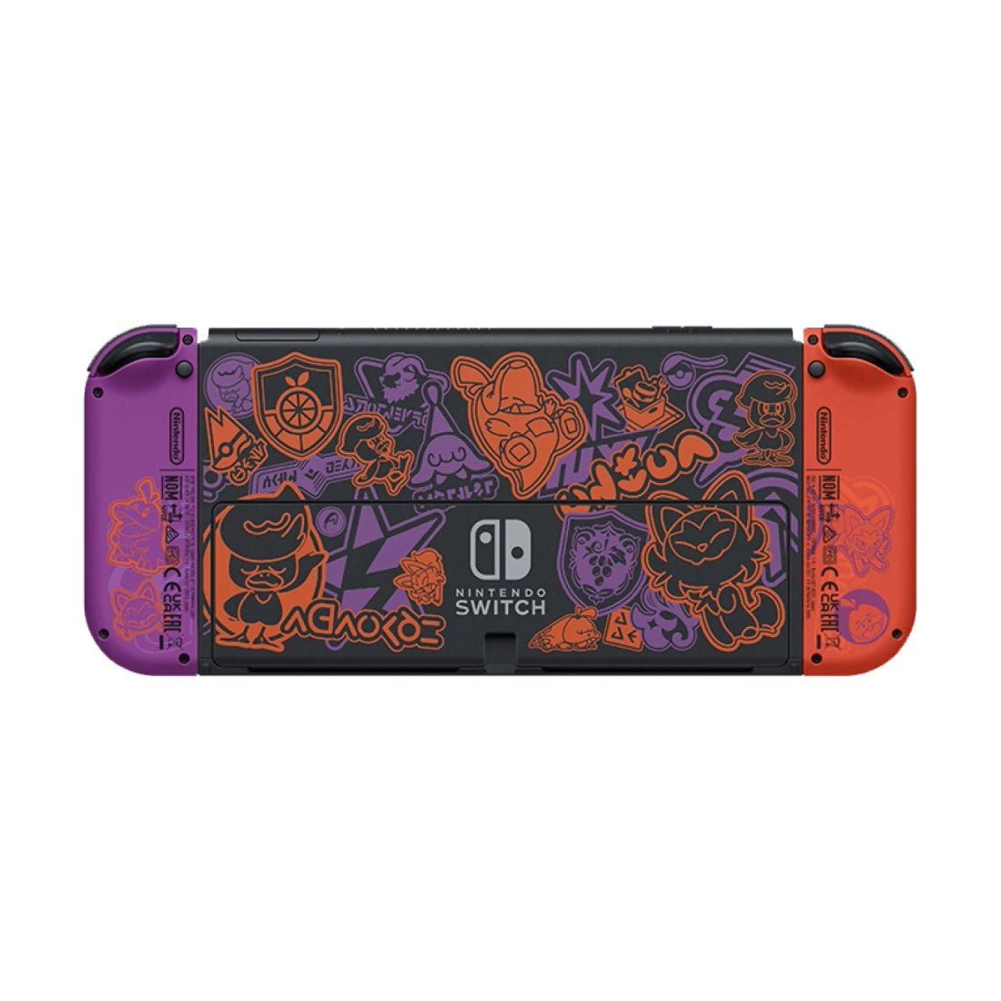 Nintendo Switch OLED Model Pokémon Scarlet & Violet Edition Console - جهاز ألعاب - Store 974 | ستور ٩٧٤