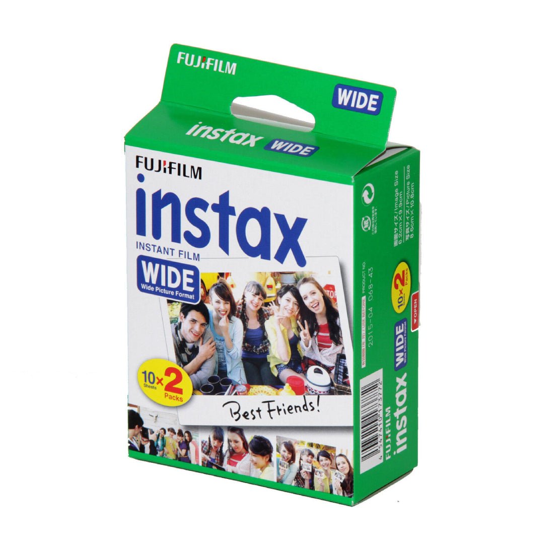Fujifilm Instax Wide Film 2 Packs of 10 Sheets - أوراق طباعة - Store 974 | ستور ٩٧٤