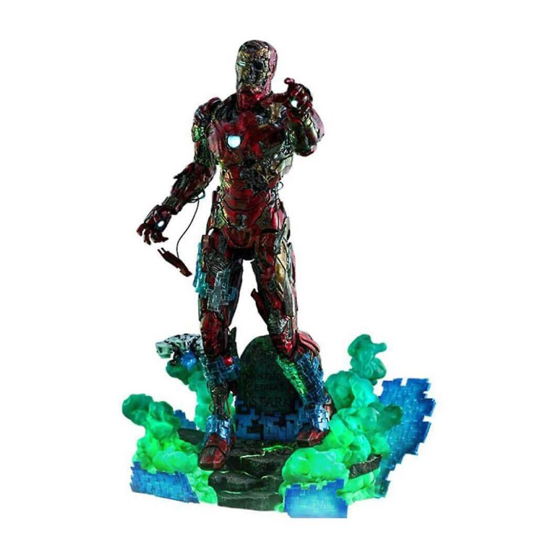 (Pre-Owned) Marvel Spider-man Far From Home: Mysterio's Iron Man Illusion Figure - مجسم مستعمل - Store 974 | ستور ٩٧٤