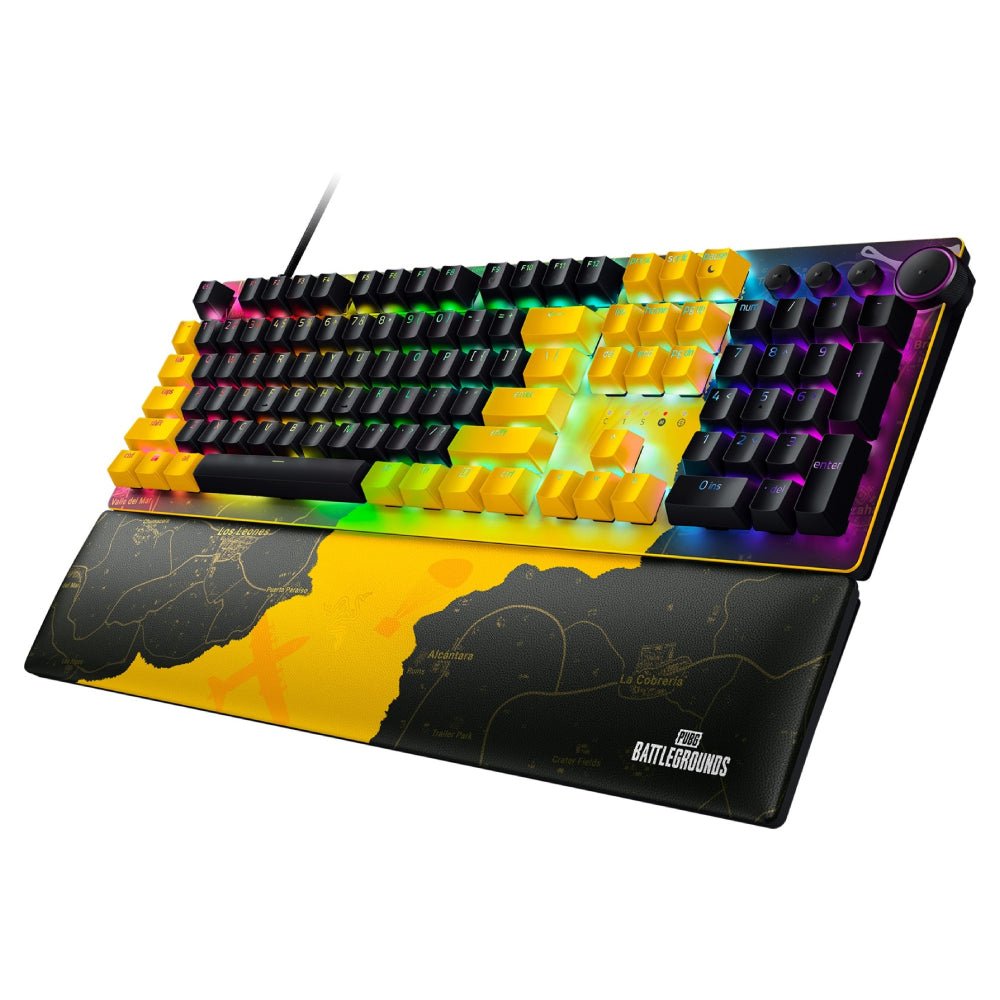 Razer Huntsman V2 RGB Optical Gaming Keyboard - PUBG: BATTLEGROUNDS Edition - لوحة مفاتيح Razer Huntsman V2 RGB Optical Gaming Keyboard - PUBG: BATTLEGROUNDS Edition - لوحة مفاتيح