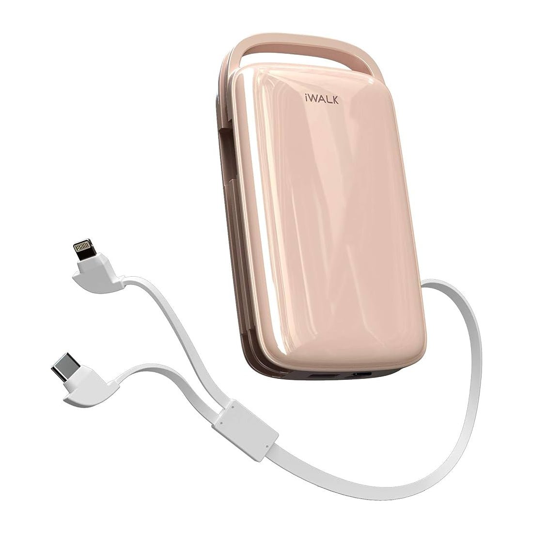 Iwalk Portable Charger 20000mah Power Bank - Pink - Mزod طaقة