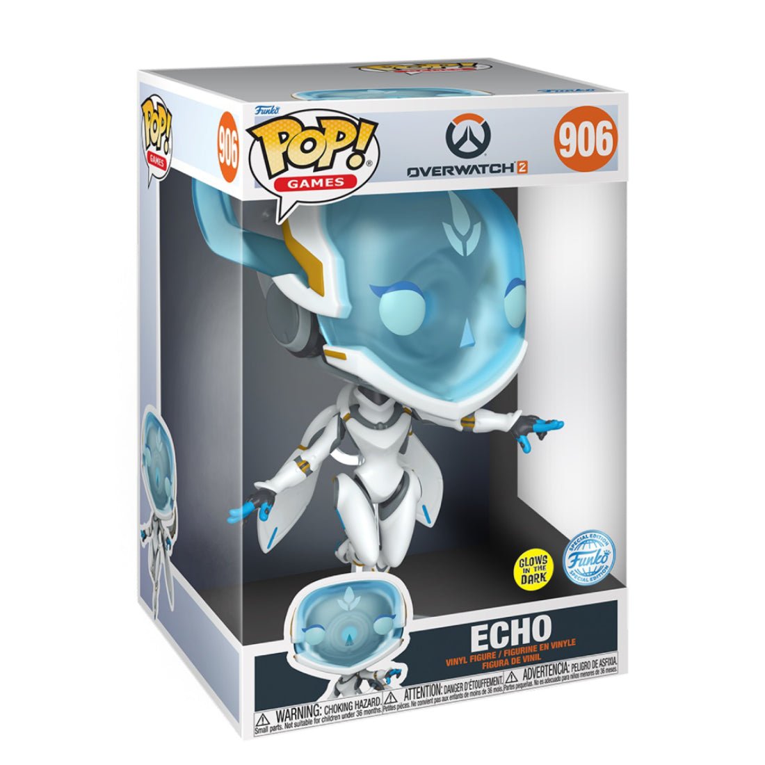Funko Pop Jumbo! Games: Overwatch 2 - Echo (GW)(Exc) #906 - دمية - Store 974 | ستور ٩٧٤