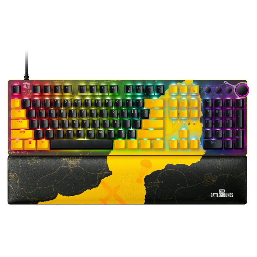 Razer Huntsman V2 RGB Optical Gaming Keyboard - PUBG: BATTLEGROUNDS Edition - لوحة مفاتيح - Store 974 | ستور ٩٧٤