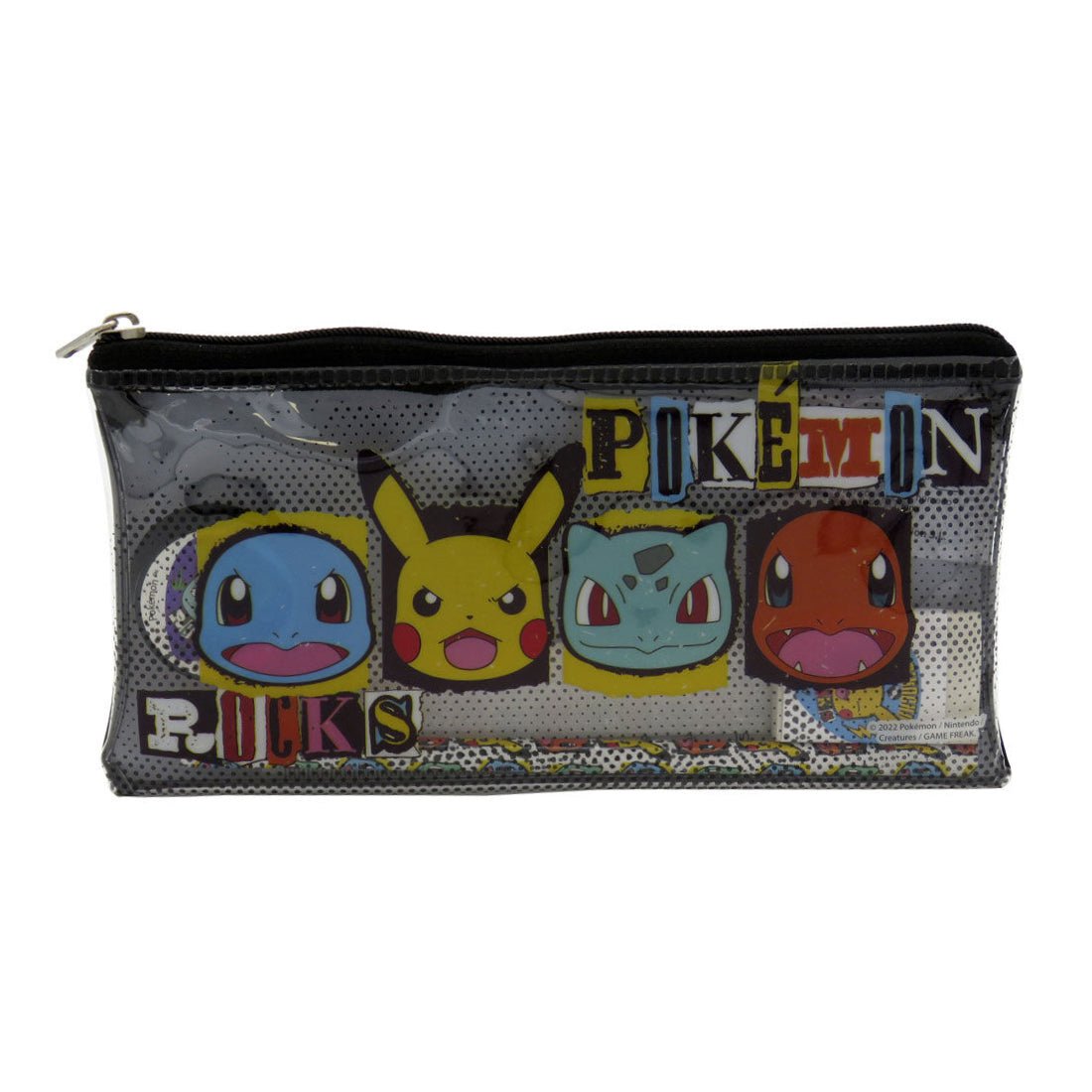 Pokémon Plastic Pencil Case With Stationeries - أدوات مدرسية - Store 974 | ستور ٩٧٤