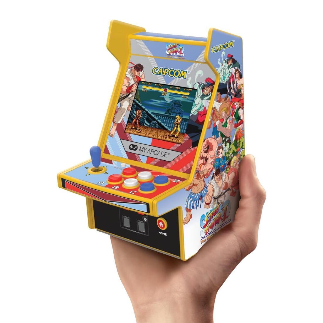 My Arcade Super Street Fighter II Micro Player Pro Game Arcade - جهاز ألعاب - Store 974 | ستور ٩٧٤