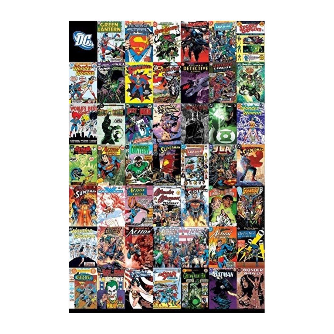 DC Comics Montage Poster - أكسسوار - Store 974 | ستور ٩٧٤