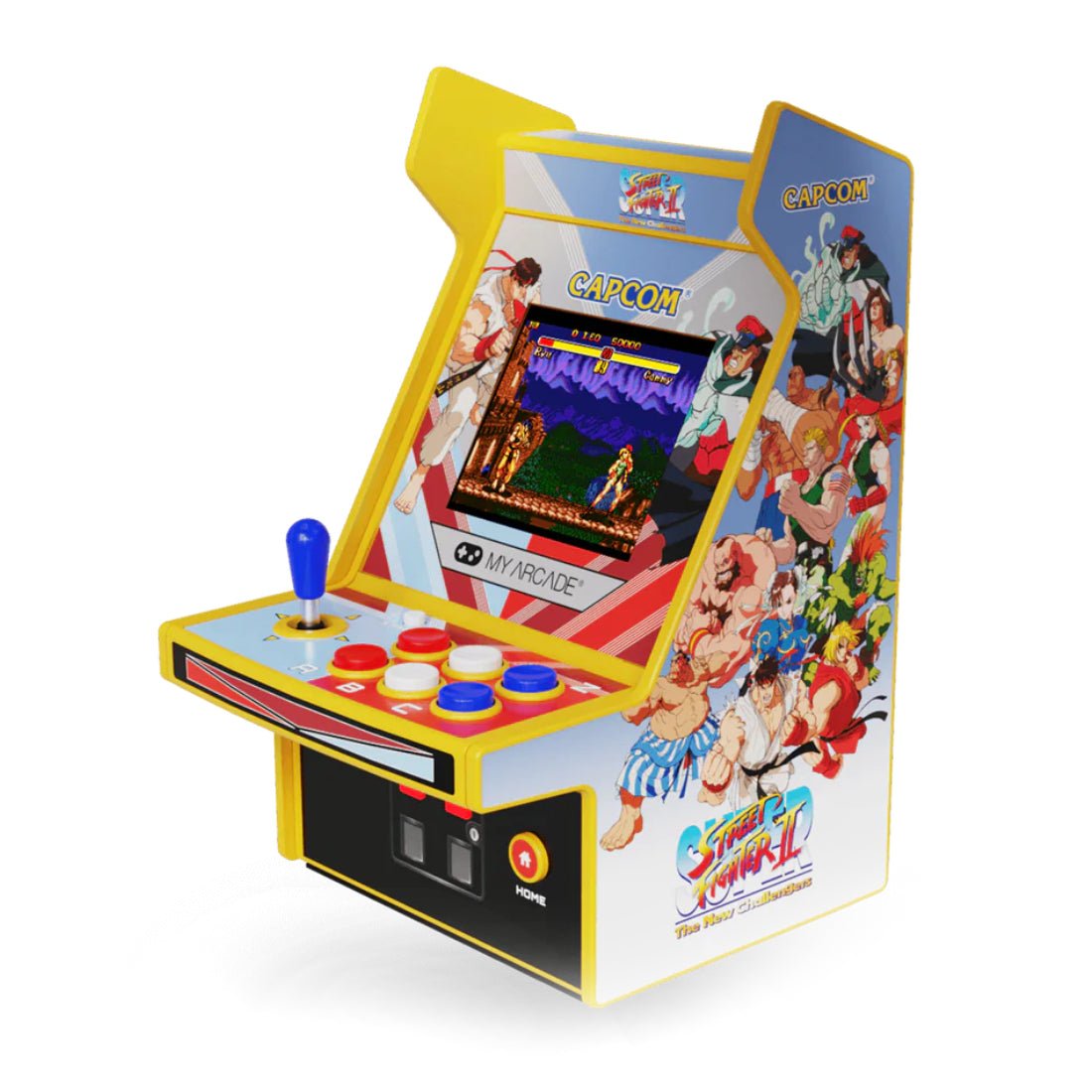 My Arcade Super Street Fighter II Micro Player Pro Game Arcade - جهاز ألعاب - Store 974 | ستور ٩٧٤
