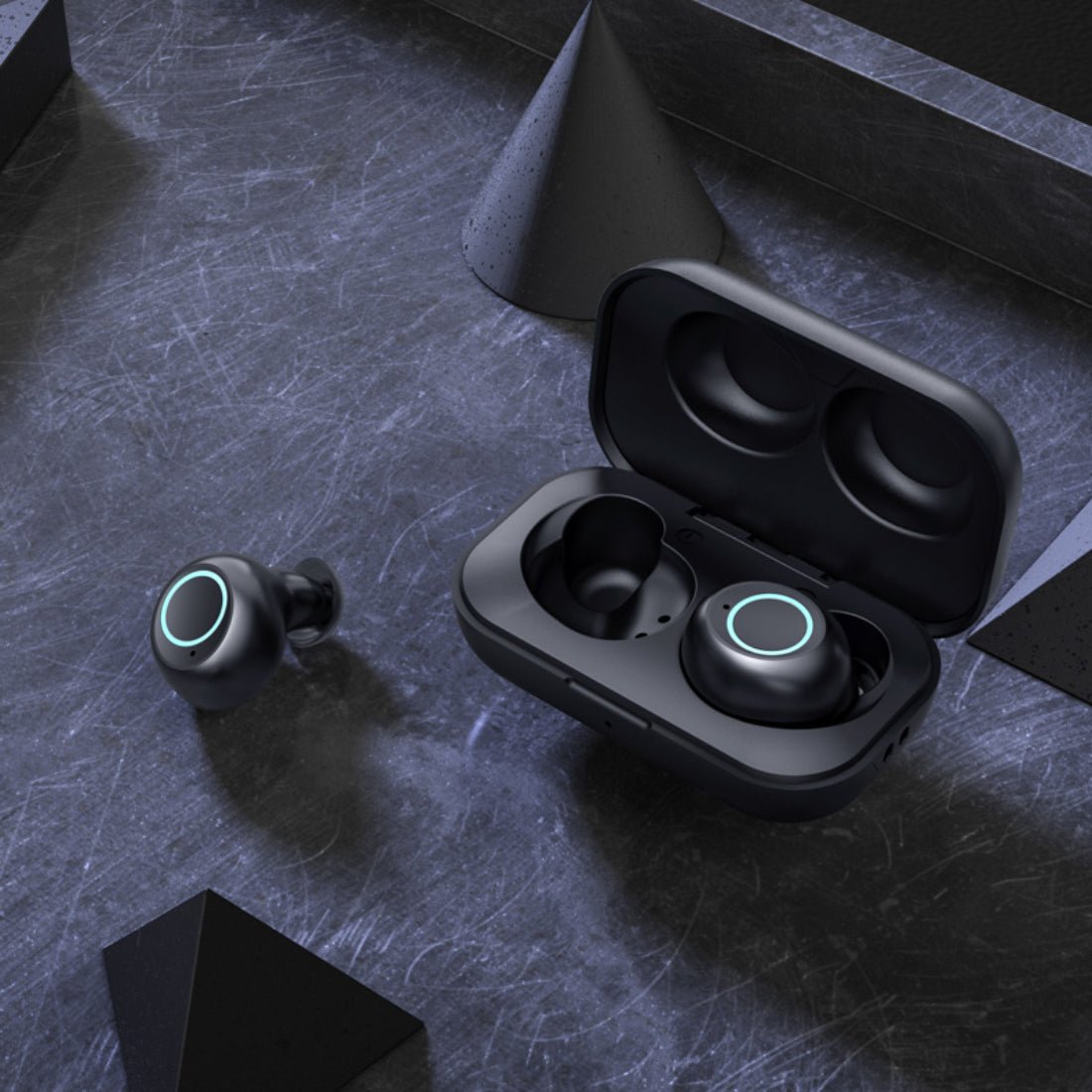 iWalk Amour Frek True Wireless Water Proof Stereo Earbuds - Black - سماعات iWalk Amour Frek True Wireless Water Proof Stereo Earbuds - Black - سماعات