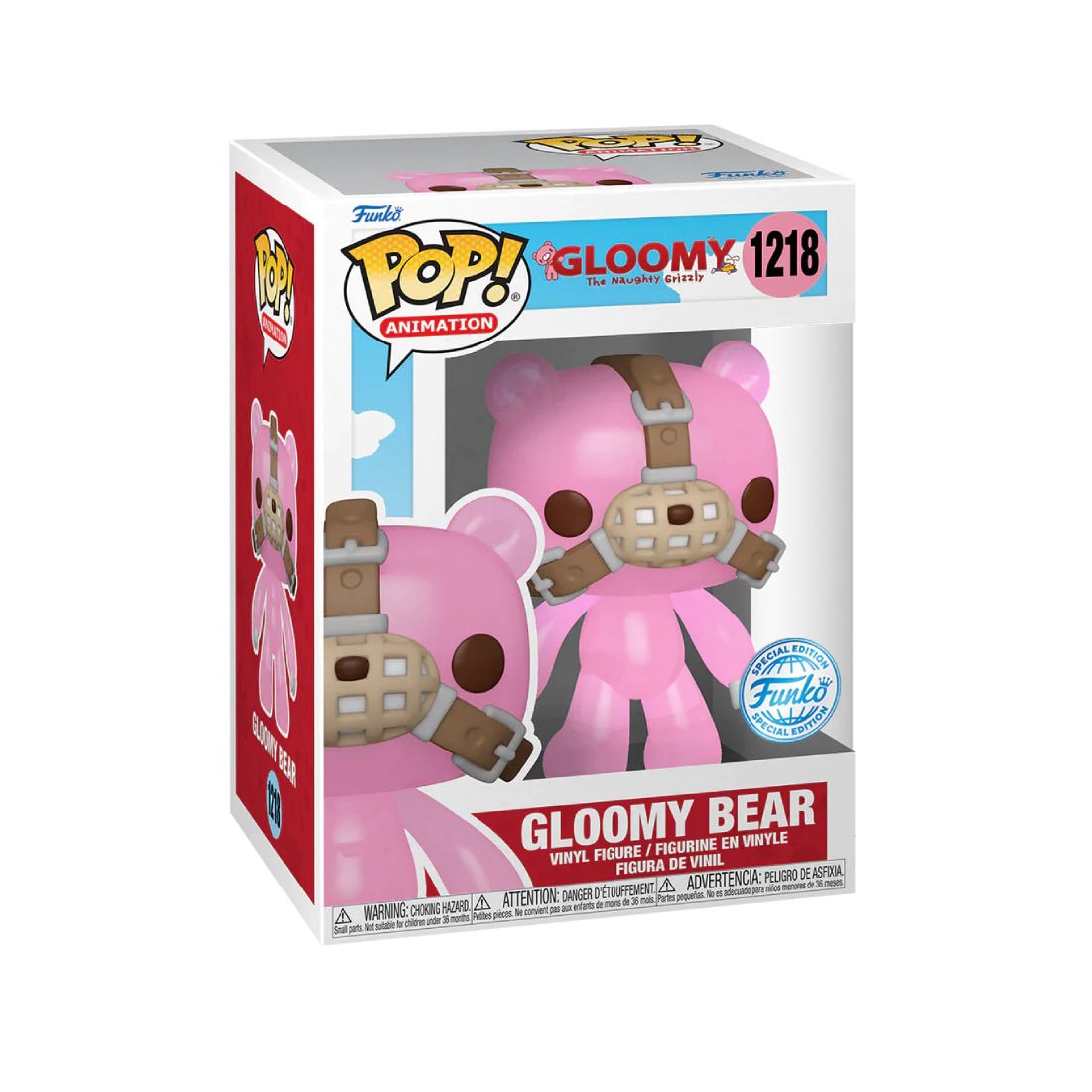 Funko Pop! Animation: Gloomy The Naughty Grizzly - Gloomy Bear w/chase (TRL)(Exc) #1218 - دمية - Store 974 | ستور ٩٧٤