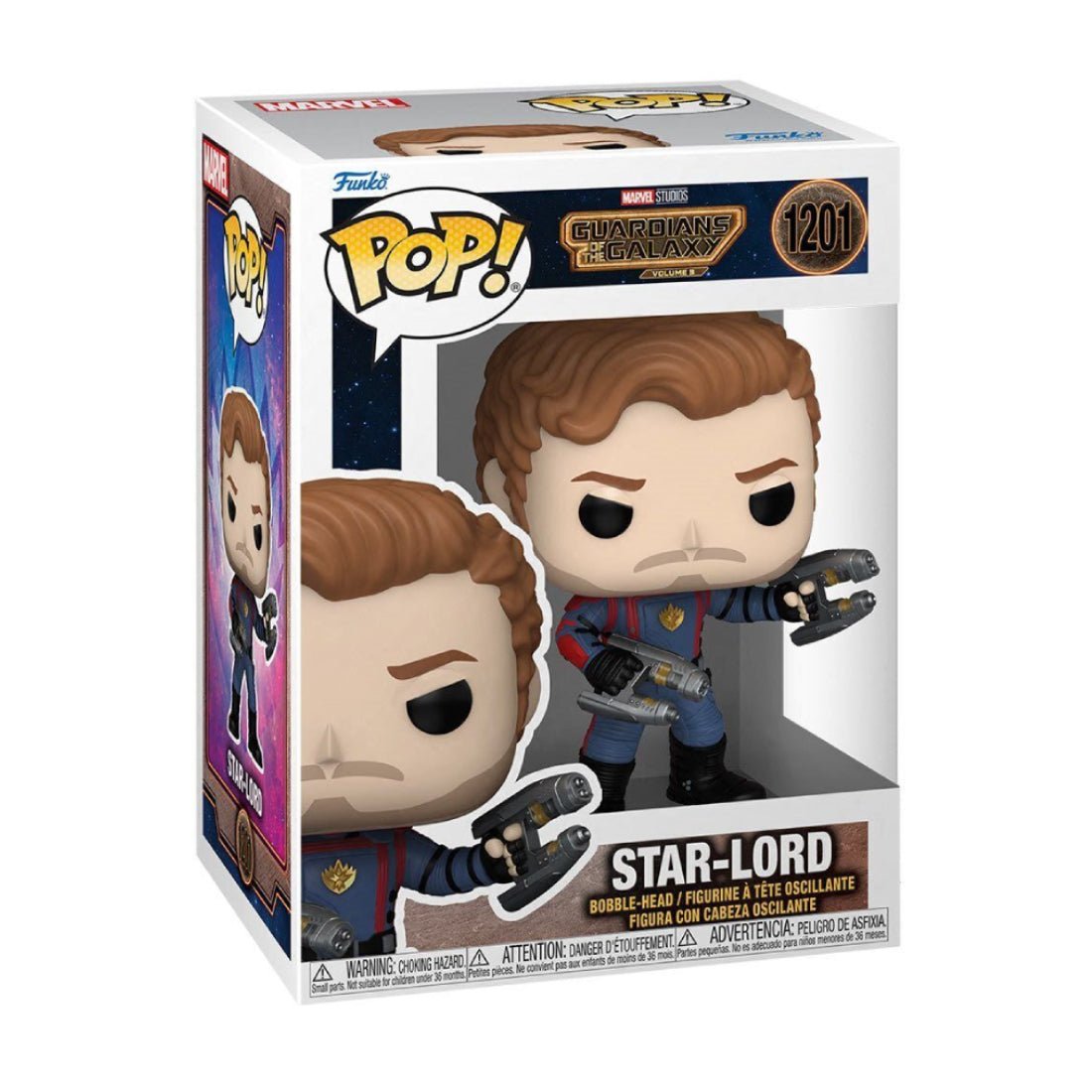 Funko Pop! Marvel: Guardians of the Galaxy 3 - Star-Lord #1201 - دمية - Store 974 | ستور ٩٧٤