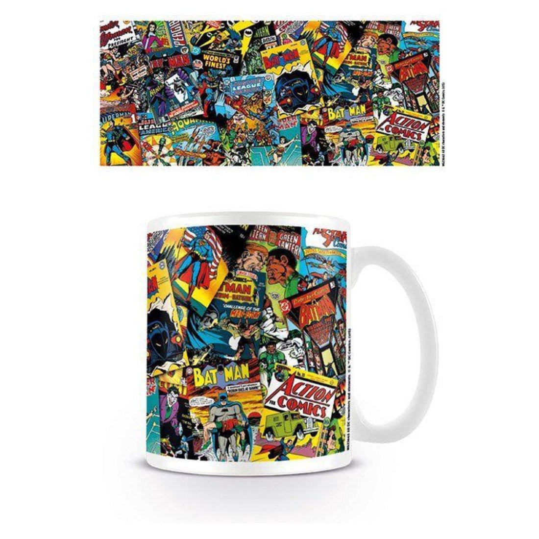DC Originals Comic Covers Mug - كأس DC Originals Comic Covers Mug - كأس