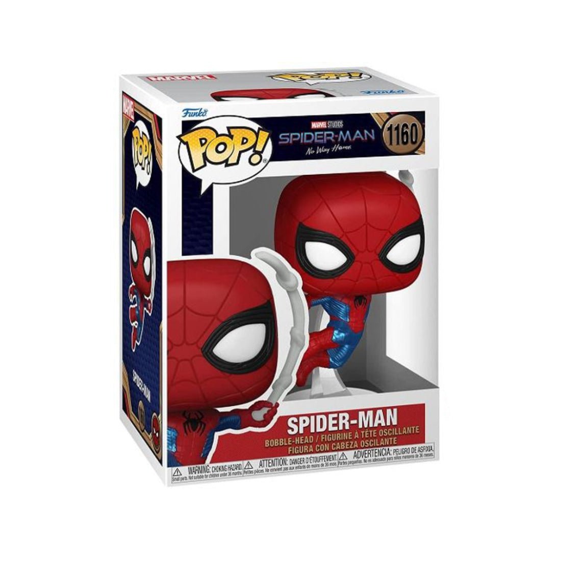Funko Pop! Marvel: Spider-Man No Way Home - Spider-Man Finale Suit #1160 - دمية - Store 974 | ستور ٩٧٤