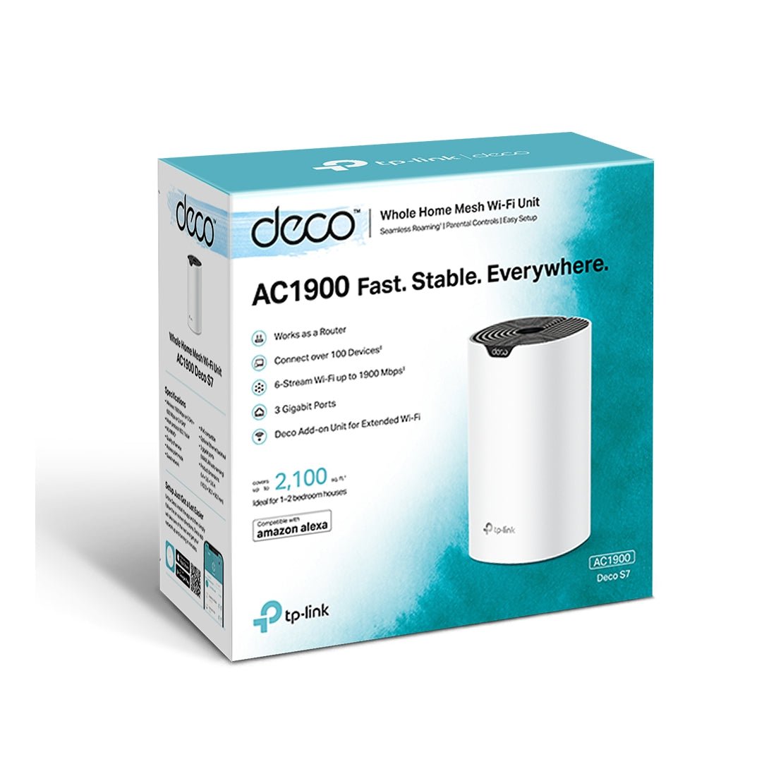 TP-LINK DECO S7 AC1900 نظام Wi-Fi بالكامل-RAOTR TP-LINK DECO S7 AC1900 نظام Wi-Fi بالكامل-RAOTR