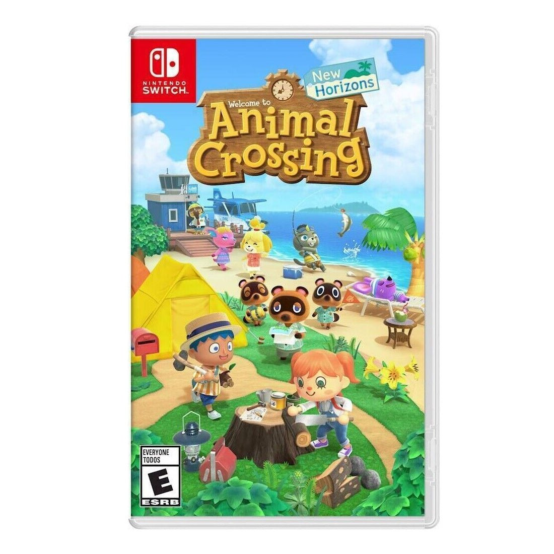 Welcome to Animal Crossing New Horizons - Nintendo Switch - لعبة - Store 974 | ستور ٩٧٤
