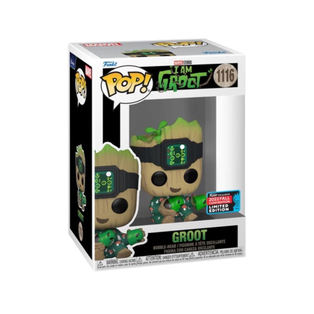 Funko Pop! Marvel: I am Groot - Groot (NYCC'22) #1116 - دمية - Store 974 | ستور ٩٧٤