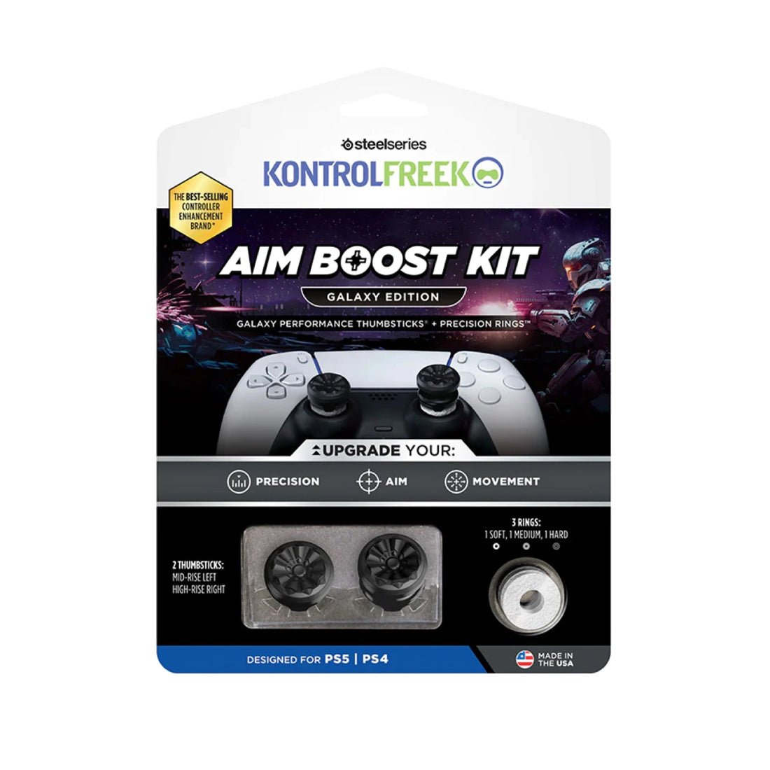 Kontrolfreek AimBoost Kit Galaxy Edition Thumbsticks - PS4/PS5 - أكسسوار - Store 974 | ستور ٩٧٤