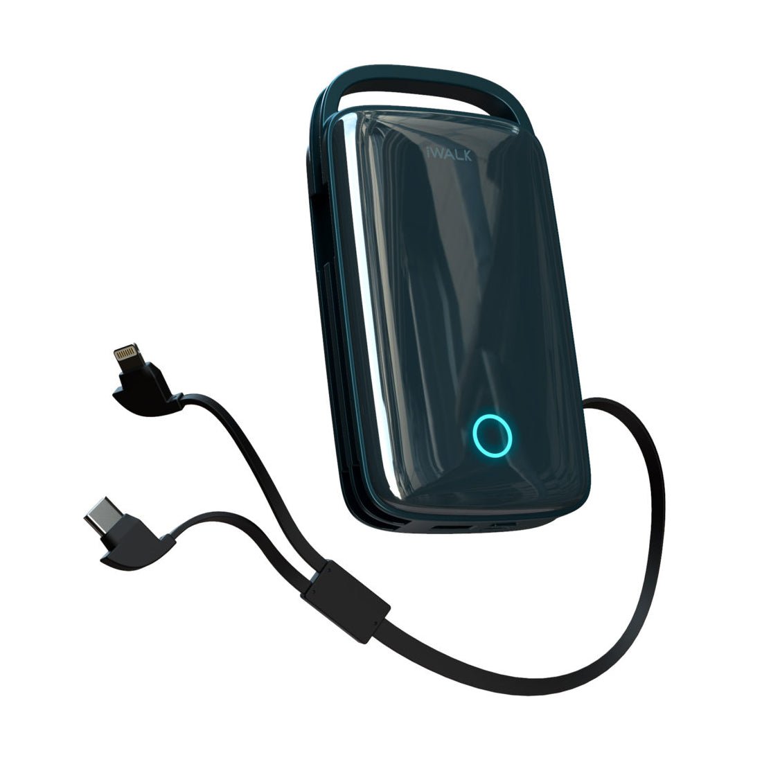iWalk 20000mAh 3.7V Polymer Battery with Built in Cable Lightning & Type C - مزود طاقة iWalk 20000mAh 3.7V Polymer Battery with Built in Cable Lightning & Type C - مزود طاقة