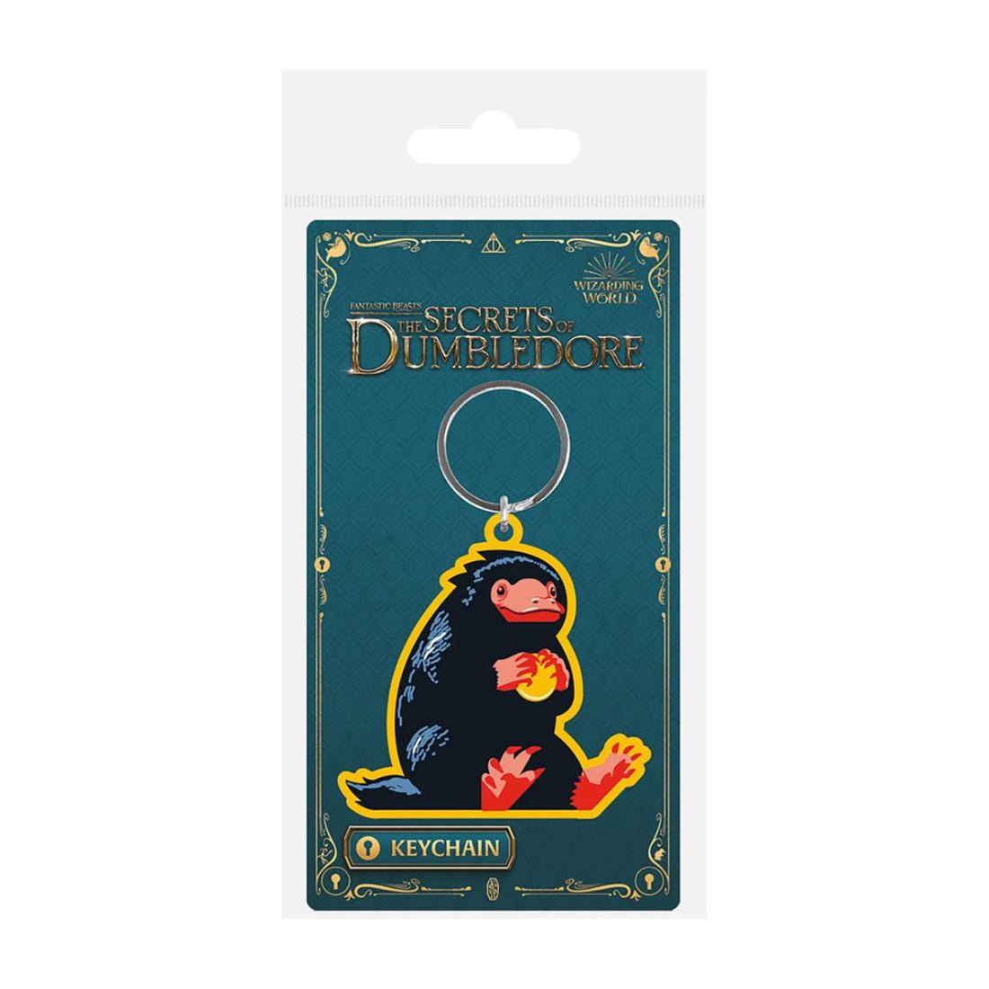 Fantastic Beasts - The Secrets Of Dumbledore Niffler Rubber Keychain - أكسسوار - Store 974 | ستور ٩٧٤