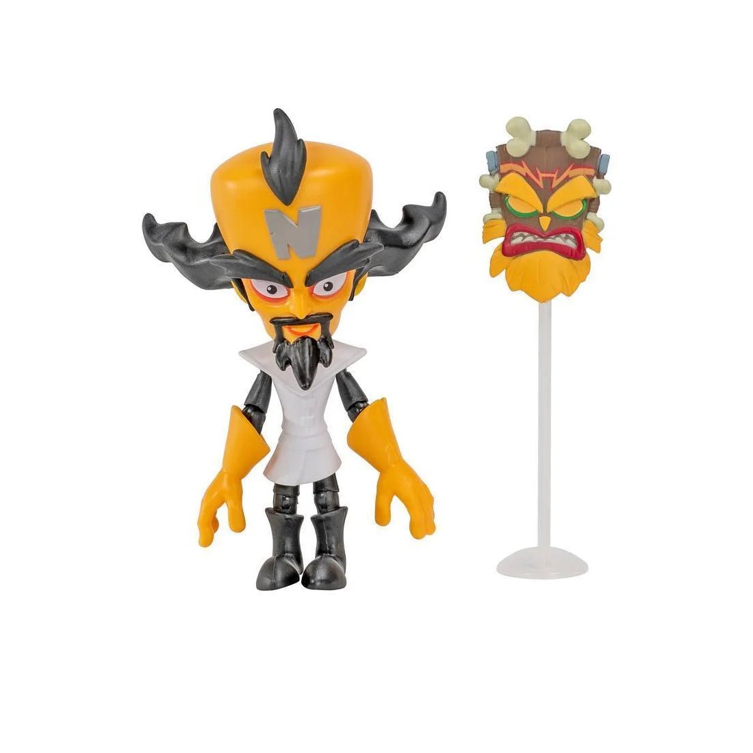 Crash Bandicoot Action Figure - Dr Neo With Uka Uka Mask - لعبة - Store 974 | ستور ٩٧٤