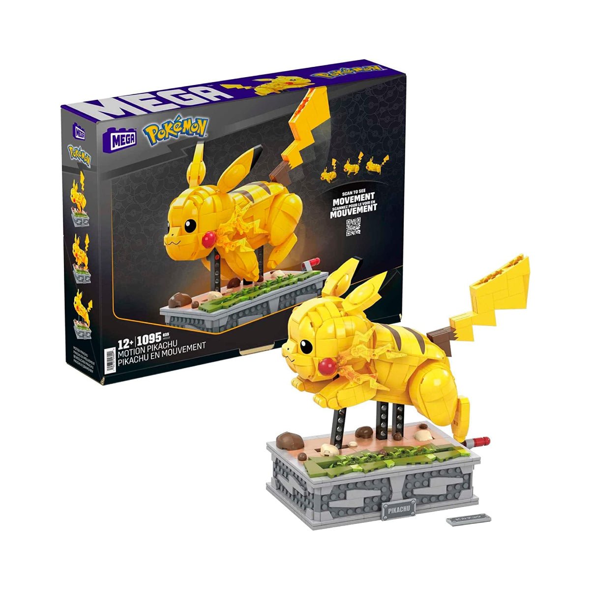 Mega Construx Pokémon Motion Pikachu - بوكيمون Mega Construx Pokémon Motion Pikachu - بوكيمون