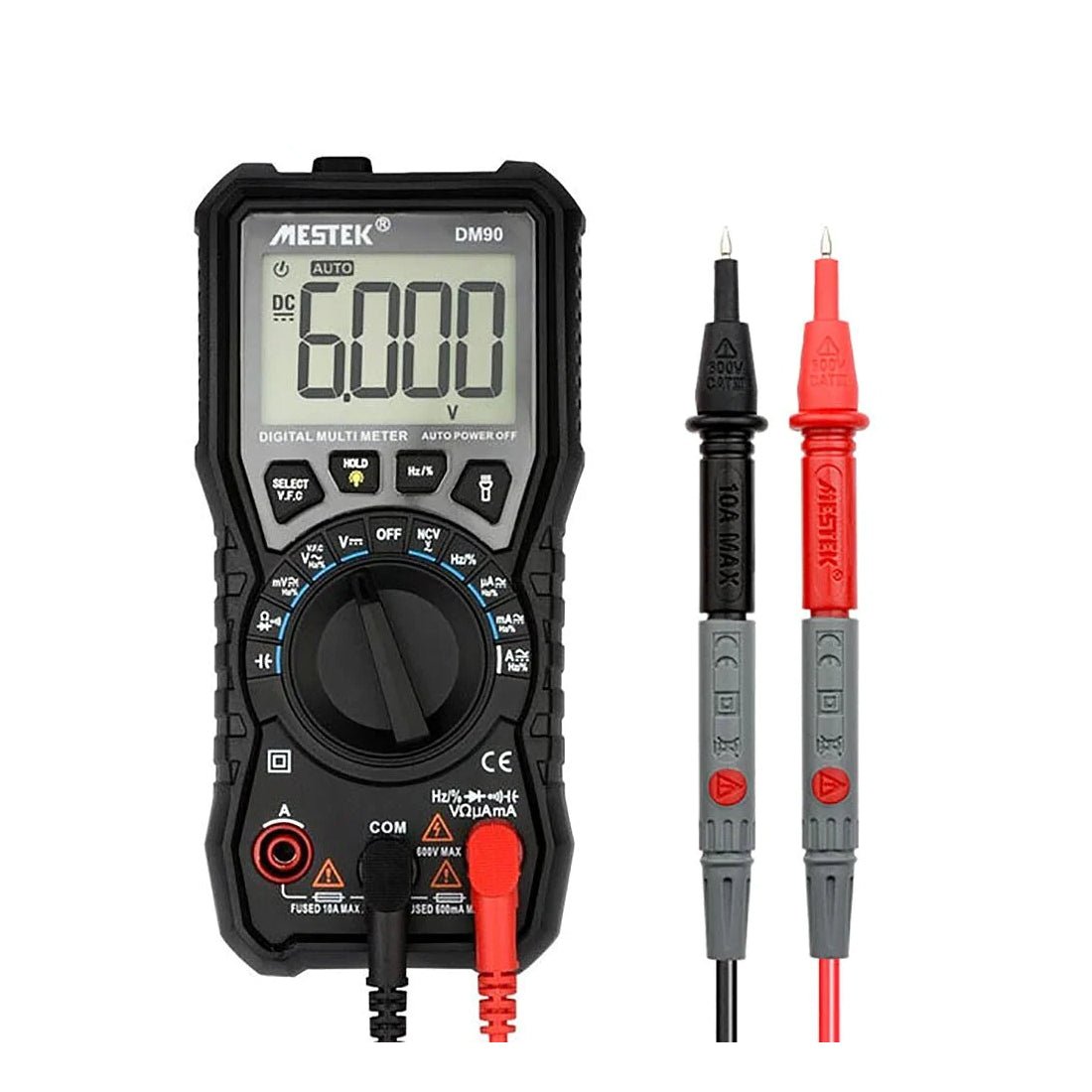 MESTEK Auto Range Digital Multimeter - DM90 - جهاز قياس MESTEK Auto Range Digital Multimeter - DM90 - جهاز قياس