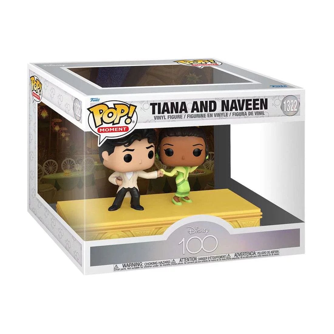 Funko Pop Moment! Disney: D100 - Tiana & Naveen #1322 - دمية - Store 974 | ستور ٩٧٤