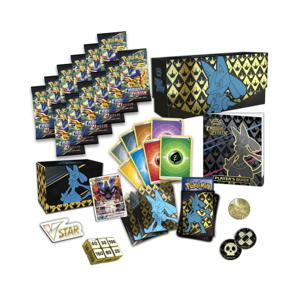pokémon trading cards sas12 5 crown zenith elite trainer box Pokemon TCG : Sword & Shield 12.5: Crown Zenith - Elite Trainer Box - –  Store974 Electronics WLL