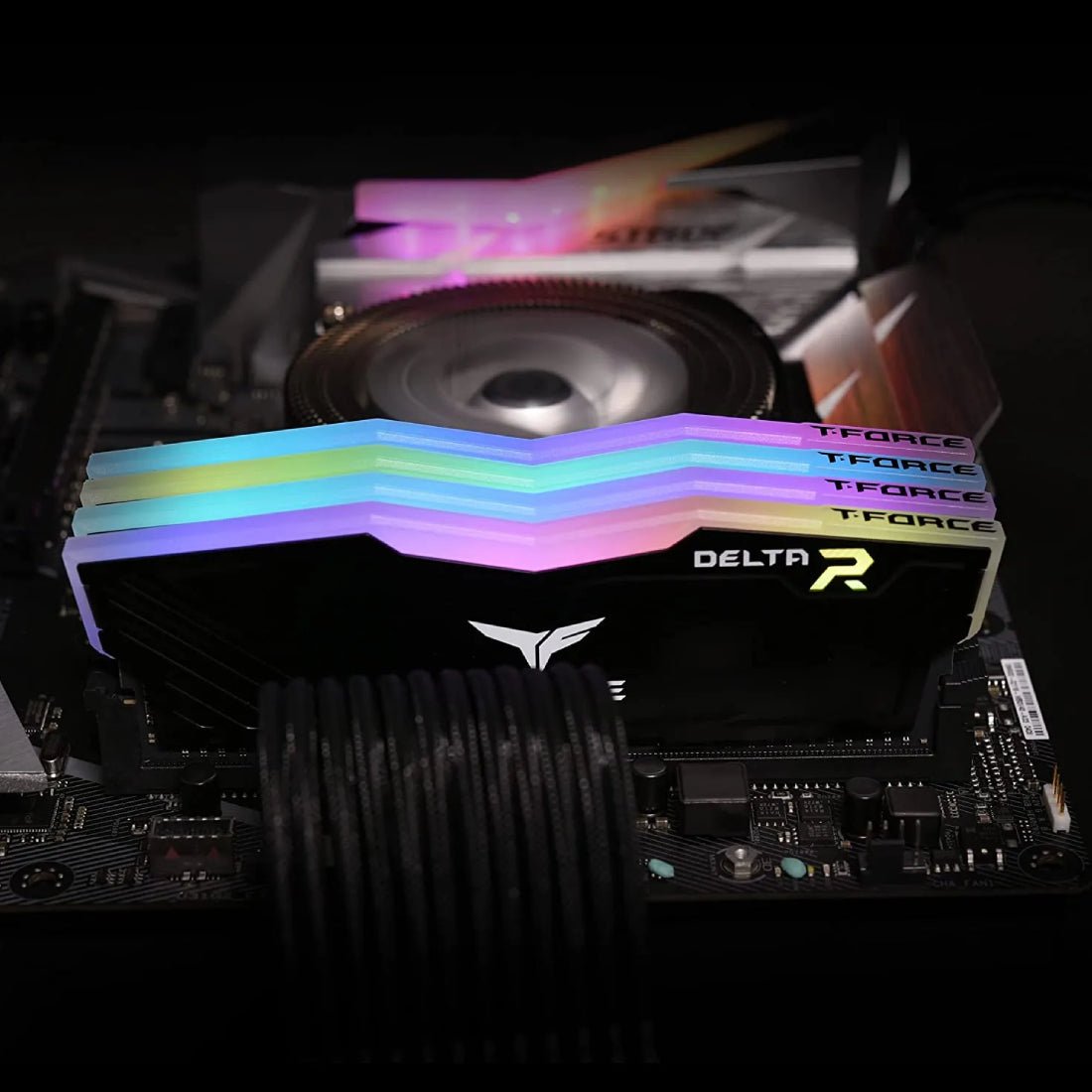 Rgb Ddr4 Ram Tforce Delta Rgb 8gb Team Group T-Force Delta R RGB