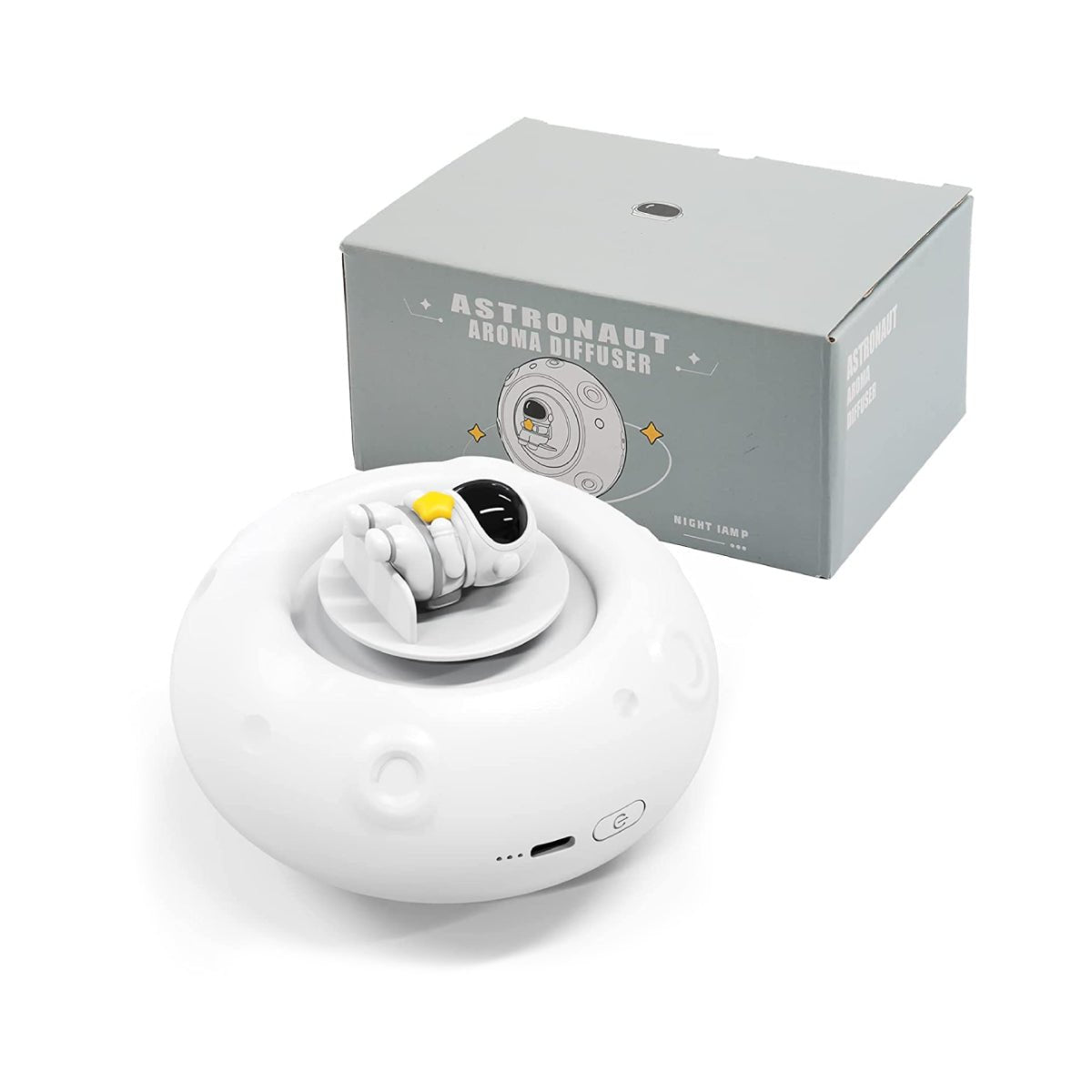 Astronaut Night Light Air Diffuser - مرطّب جو Astronaut Night Light Air Diffuser - مرطّب جو