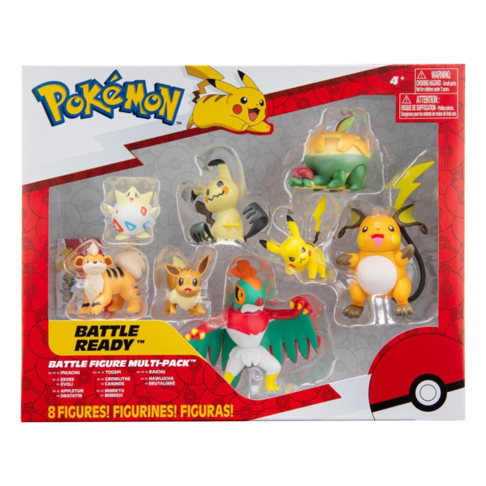 Pokemon Battle Multi 8 Pack Figures - مجسم - Store 974 | ستور ٩٧٤