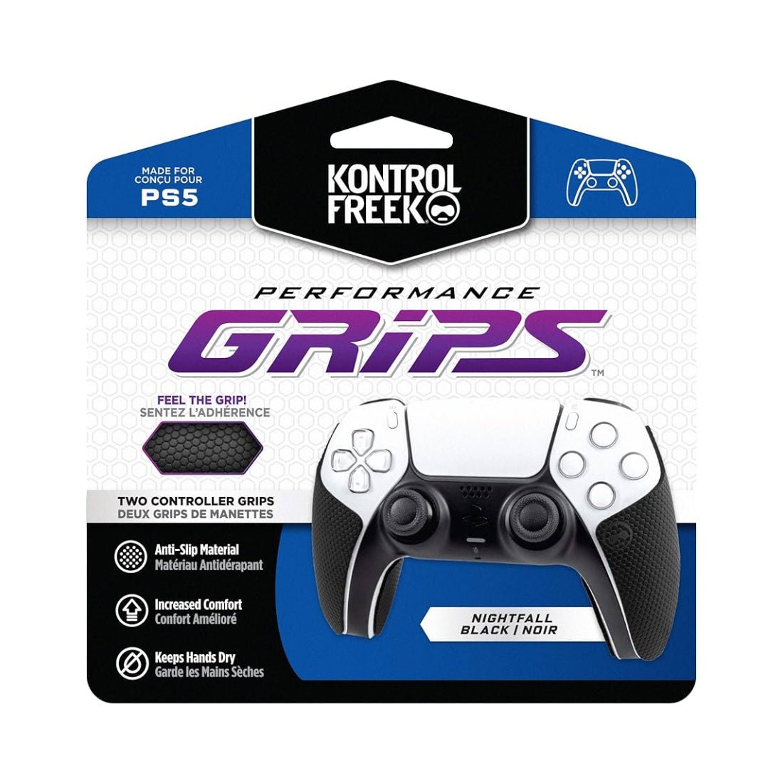 Kontrolfreek Grips XT - Extra Thin - PS5 - أكسسوار - Store 974 | ستور ٩٧٤