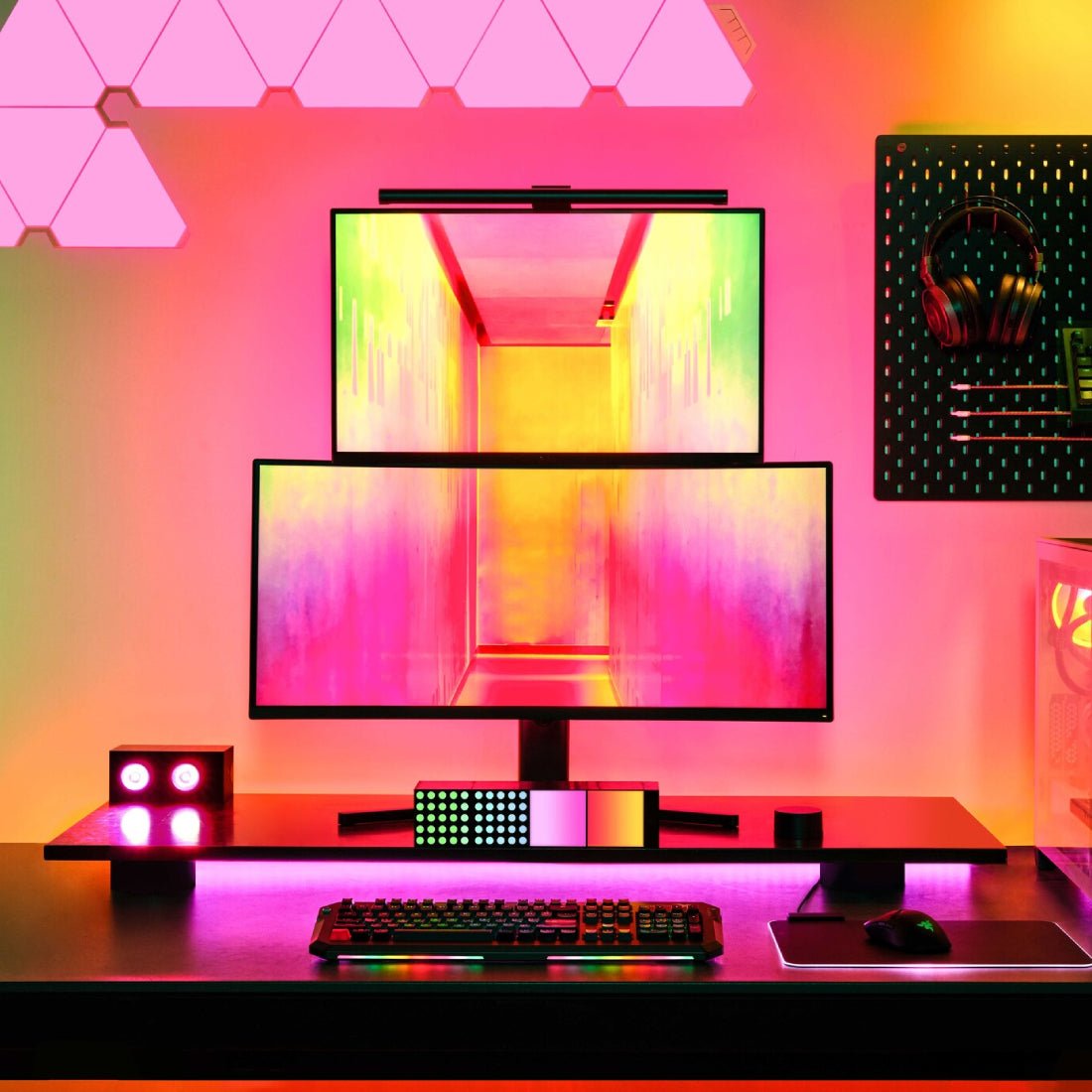 Yeelight Cube Light Smart Gaming Lamp Matrix - إضaءة Yeelight Cube Light Smart Gaming Lamp Matrix - إضaءة
