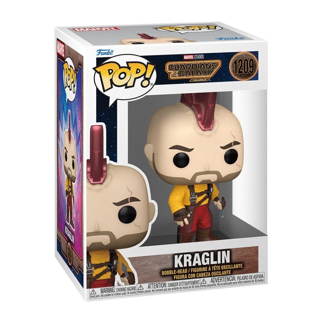 Funko Pop! Marvel: Guardians of the Galaxy 3 - Kraglin #1209 - دمية - Store 974 | ستور ٩٧٤