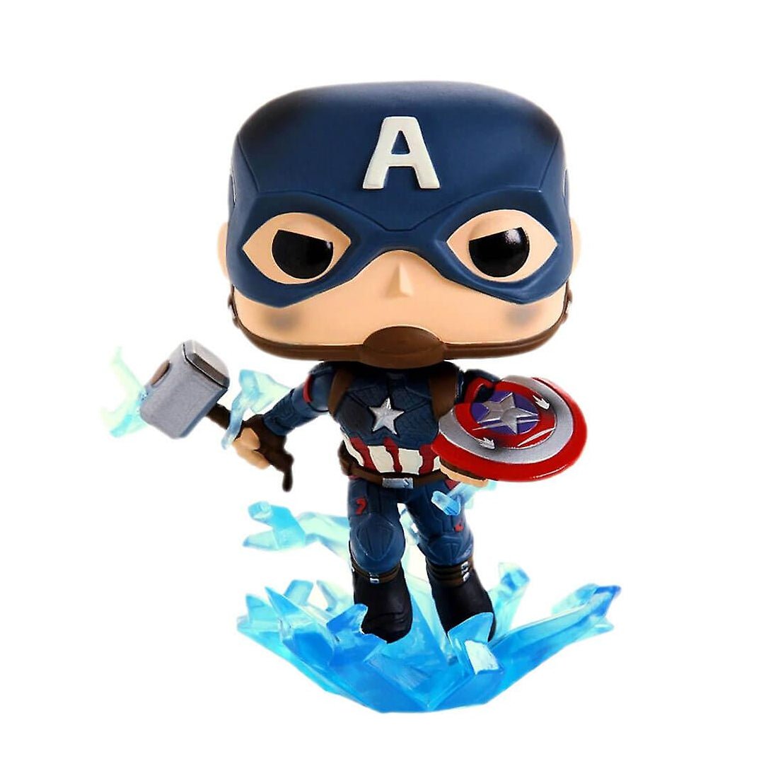 Funko Pop! Marvel: Avengers Endgame - Captain America w/ Hammer (GW)(MT)(Exc) #573 - دمية - Store 974 | ستور ٩٧٤