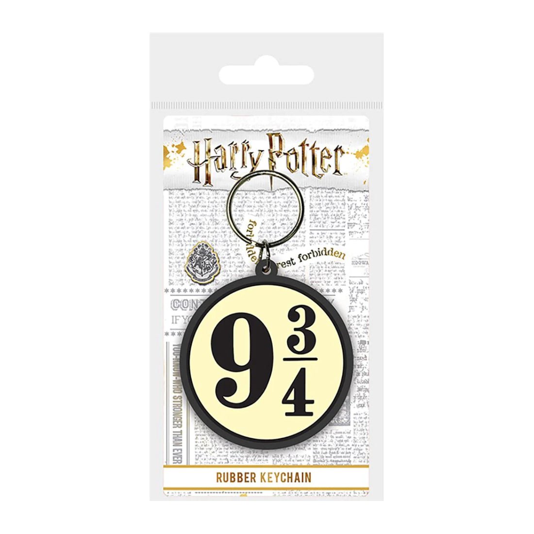 Harry Potter - 9 3/4 Rubber Keychain - أكسسوار - Store 974 | ستور ٩٧٤