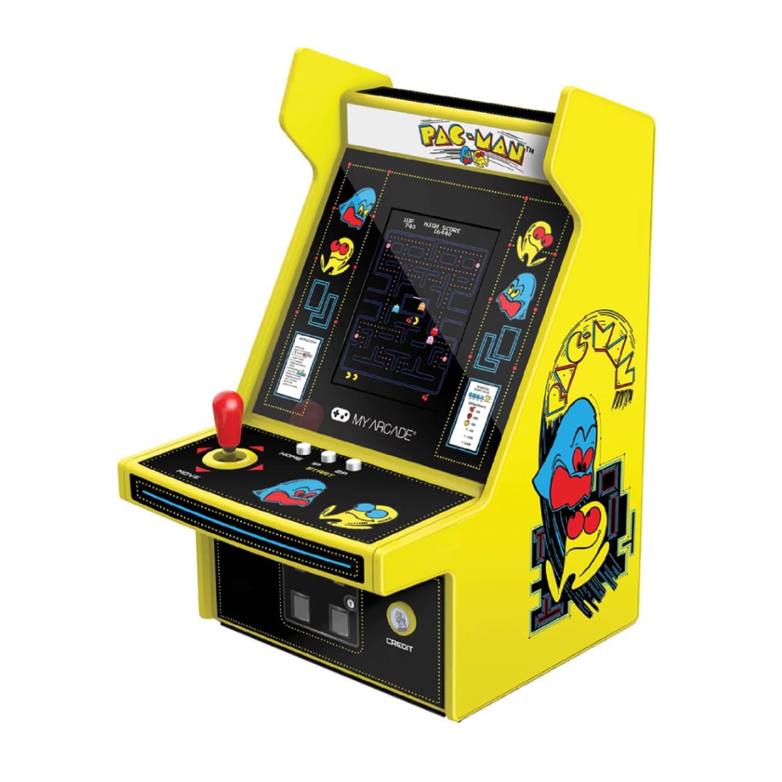 My Arcade Pac-man Micro Player Pro Game Arcade - جهاز ألعاب - Store 974 | ستور ٩٧٤