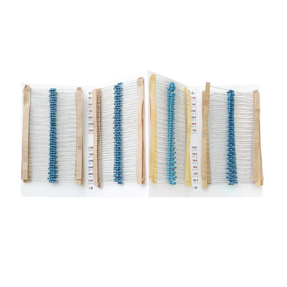 Resistors Kit - 24 Values (480 Pack) - أكسسوارات Resistors Kit - 24 Values (480 Pack) - أكسسوارات