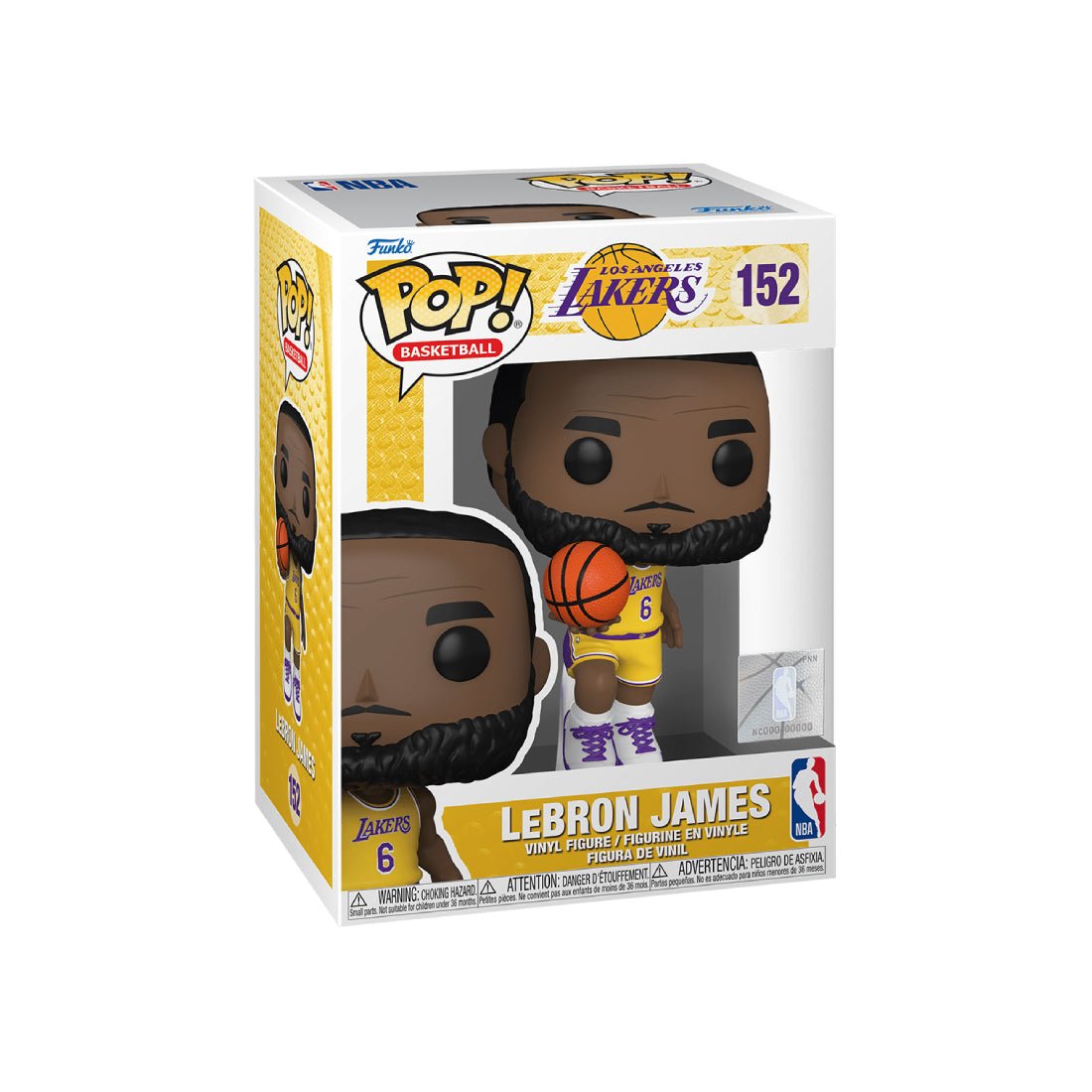 Funko Pop! Basketball: NBA Lakers - Lebron James #97 - دمية - Store 974 | ستور ٩٧٤
