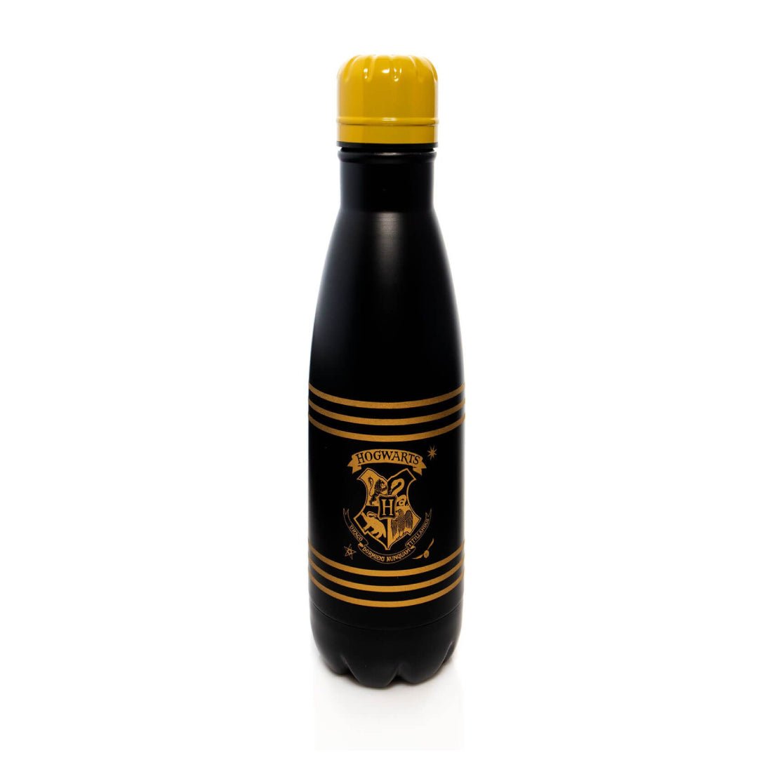 Harry Potter - Black And Gold Metal Drinks Bottle - قارورة - Store 974 | ستور ٩٧٤