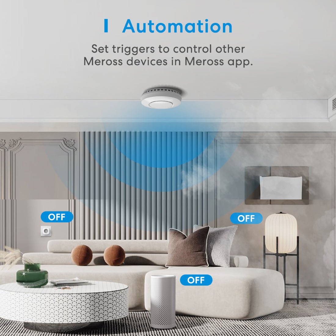 Meross Smart Smoke Alarm Kit with Hub - جهاز إنذار - Store 974 | ستور ٩٧٤