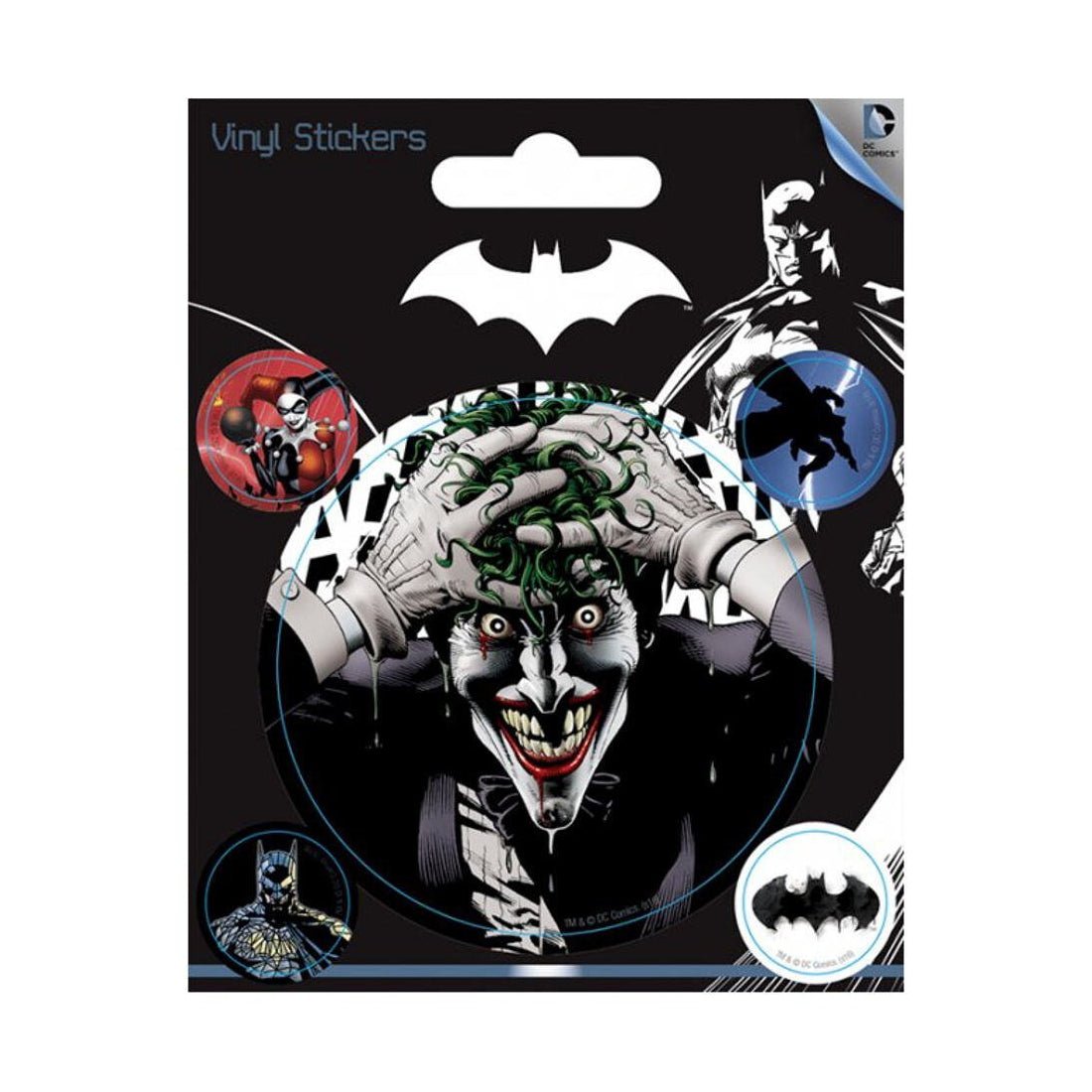 Batman Joker Vinyl Sticker Set - أكسسوار - Store 974 | ستور ٩٧٤