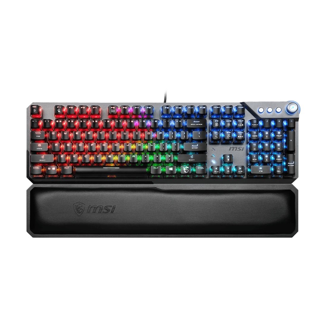 MSI Vigor GK71 Sonic Wired Mechanical US Layout Gaming Keyboard - Red Switch - لوحة مفاتيح MSI Vigor GK71 Sonic Wired Mechanical US Layout Gaming Keyboard - Red Switch - لوحة مفاتيح