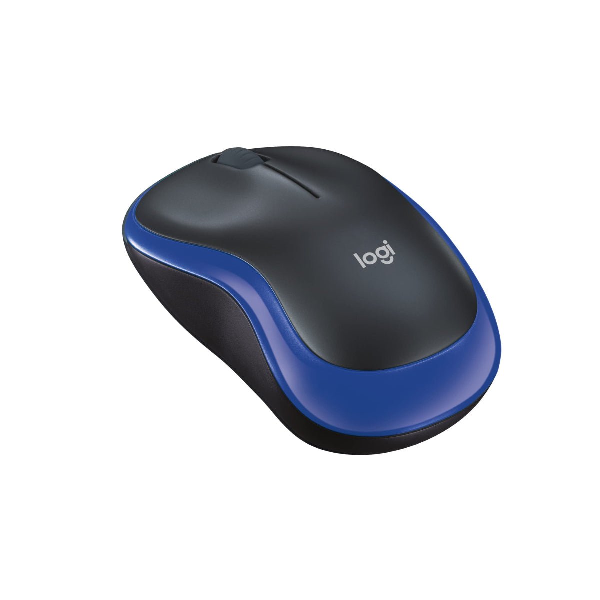 Logitech M185 Wireless Mouse - Blue - فأرة - Store 974 | ستور ٩٧٤