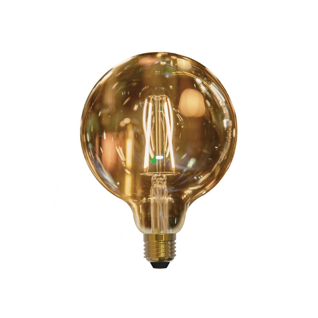 Muvit iO Smart E27/5W/470lm Large Globe Bulb - Amber - إضاءة - Store 974 | ستور ٩٧٤