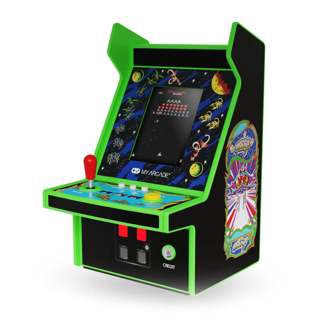 My Arcade Galaga Micro Player Pro Game Arcade - جهاز ألعاب - Store 974 | ستور ٩٧٤