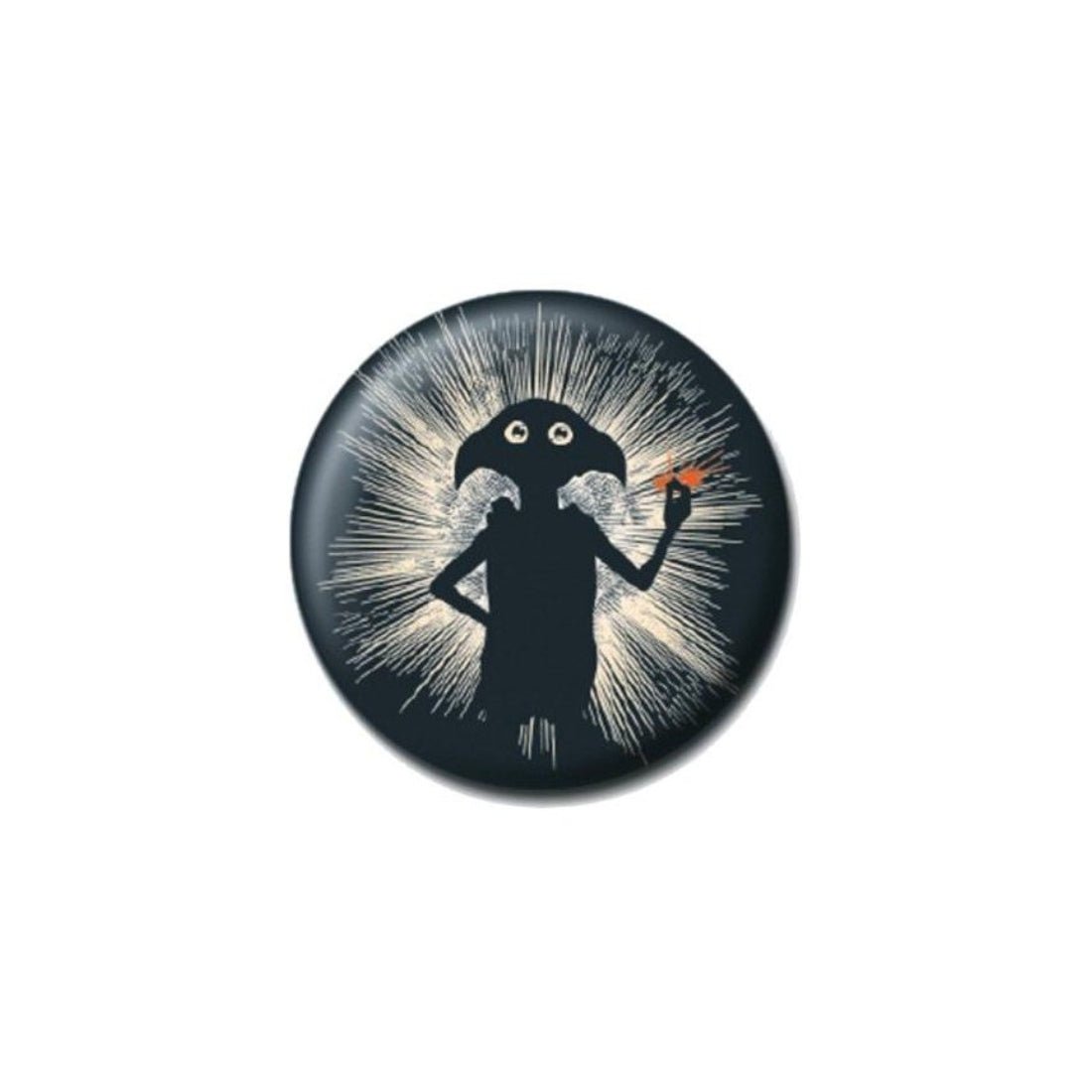 Harry Potter - Dobby Silhouette Button Badge - أكسسوار - Store 974 | ستور ٩٧٤