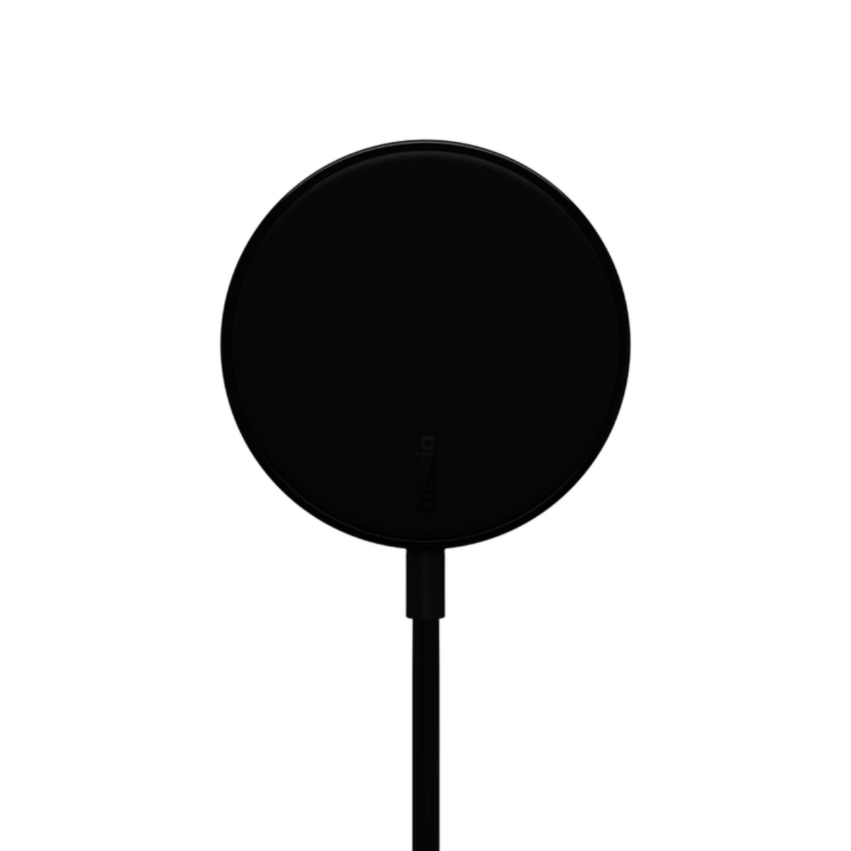 Belkin Magnetic Portable 7.5W Wireless Charger Pad W/ Wall Charger - 2M Black - شاحن Belkin Magnetic Portable 7.5W Wireless Charger Pad W/ Wall Charger - 2M Black - شاحن