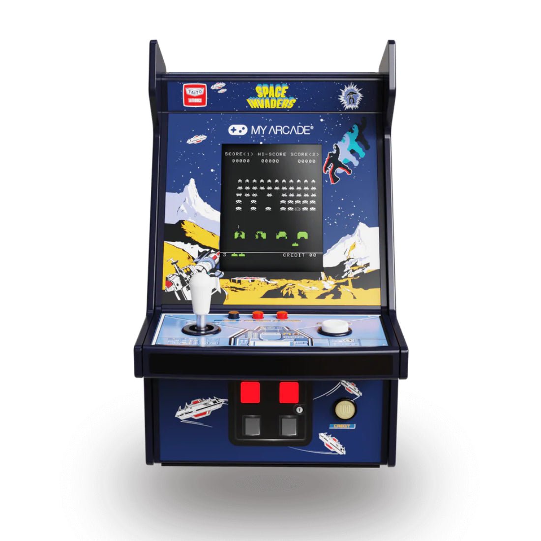 My Arcade Space Invaders Micro Player Pro Game Arcade - جهاز ألعاب - Store 974 | ستور ٩٧٤